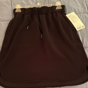 lululemon athletica Black Mini Skirt
